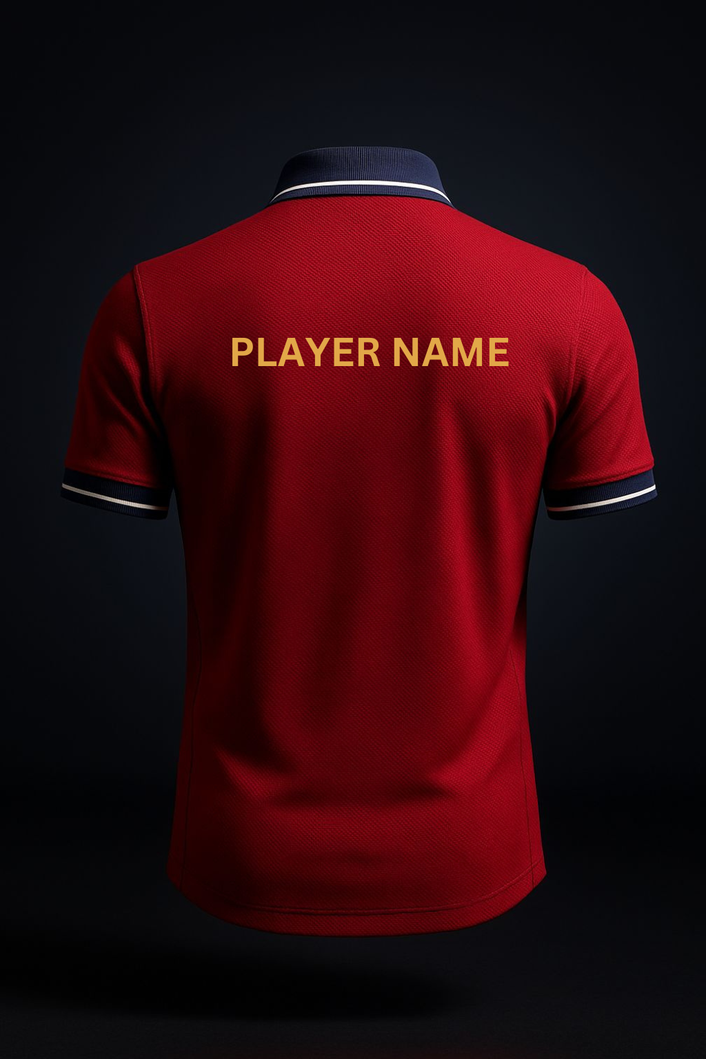 Custom Crimson Polo
