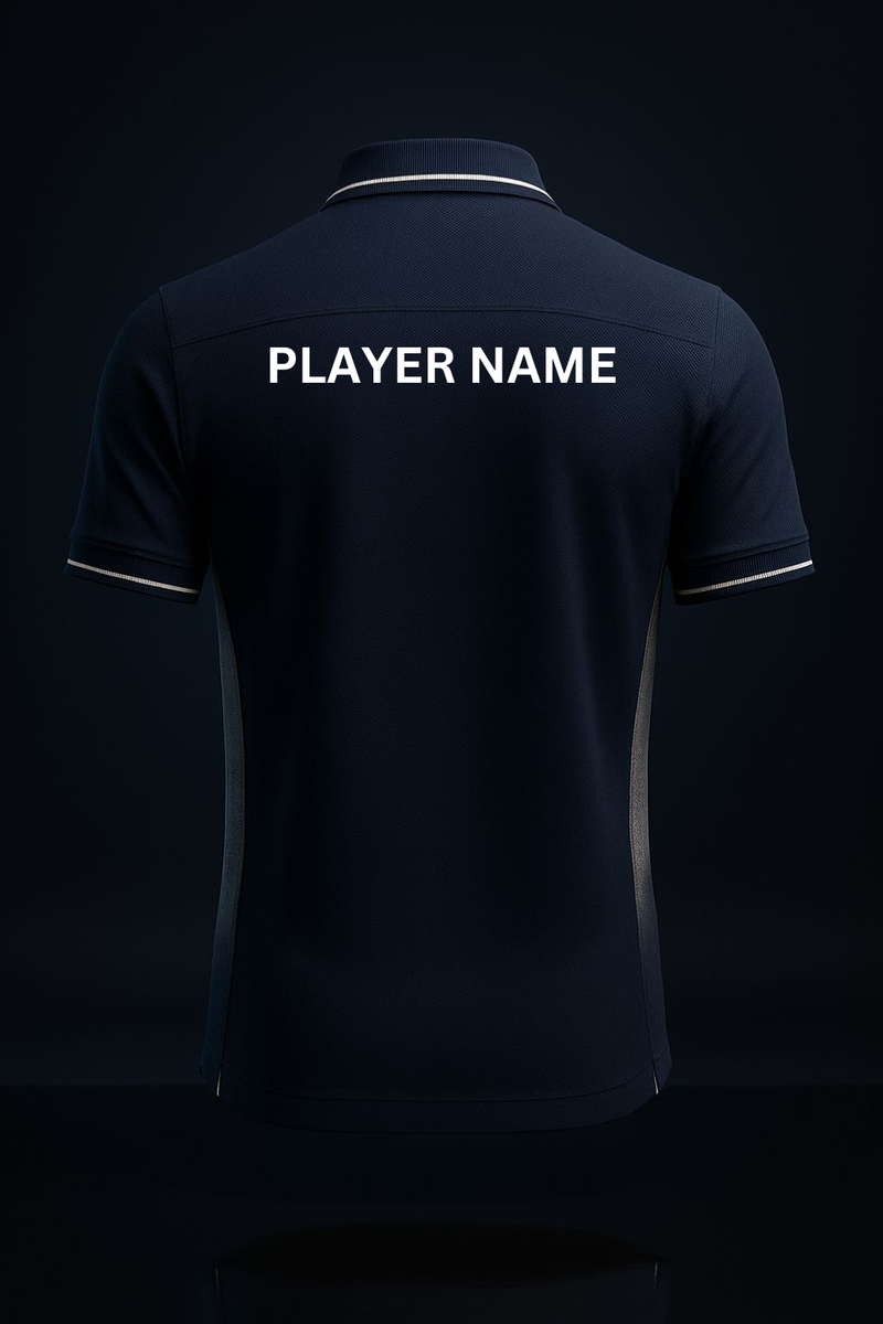 Custom Navy Core Polo