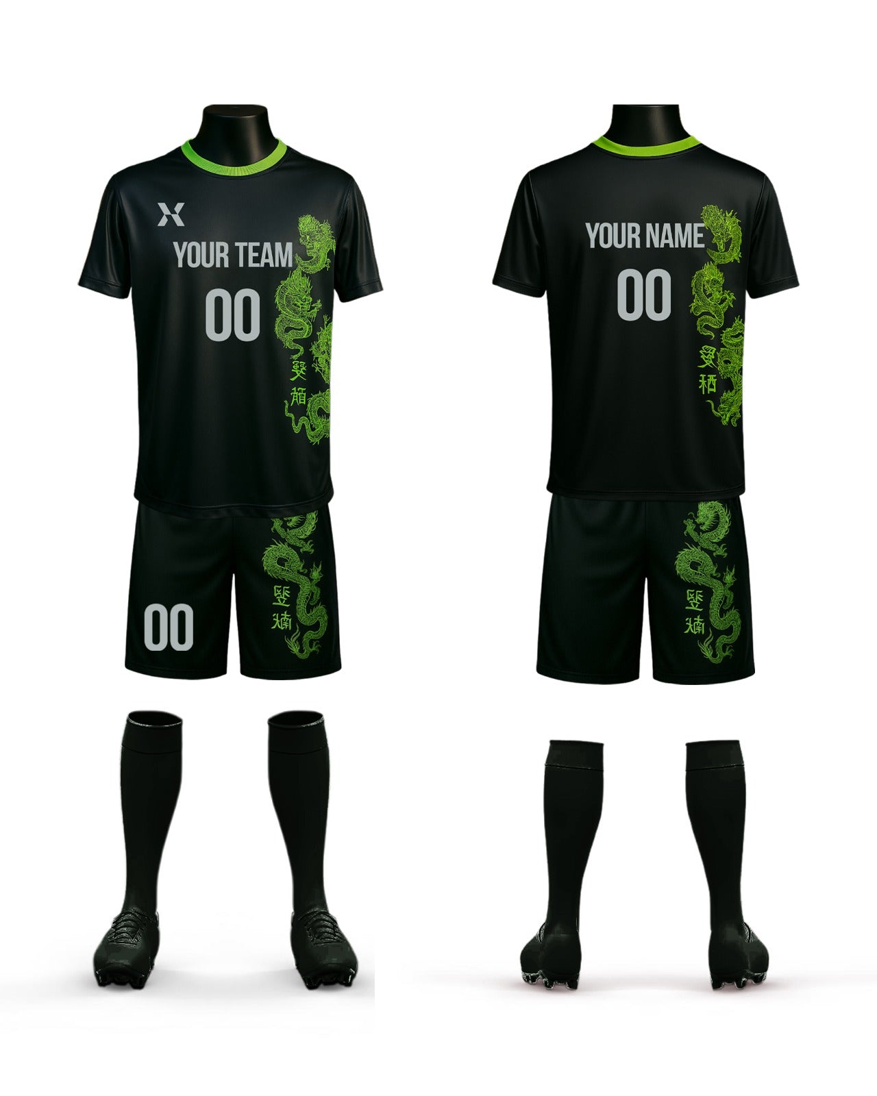 Mystic Dragon Custom Soccer Jersey / kit