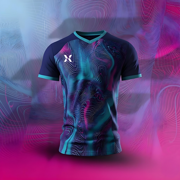 Neon Drift Custom Football Jersey / Kit
